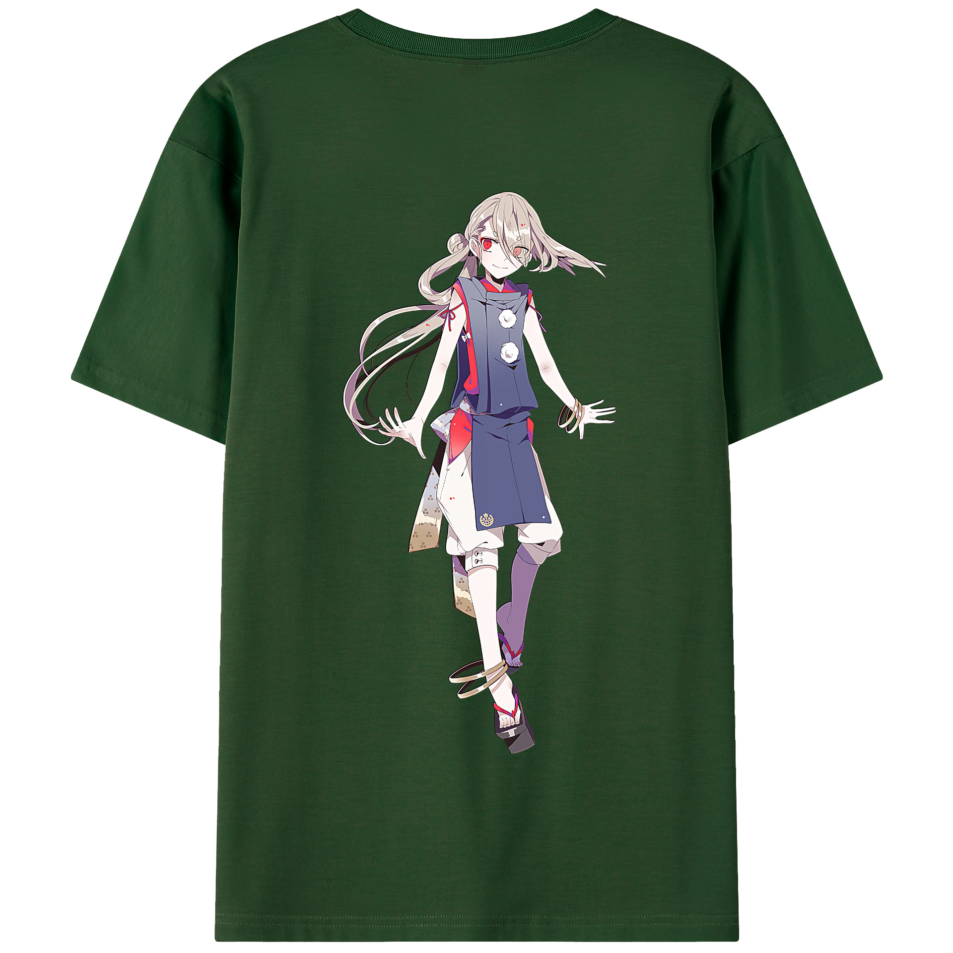 （画像用） 刀剣乱舞 Touken Ranbu 綿100％半袖Tシャツ（背面プリント）